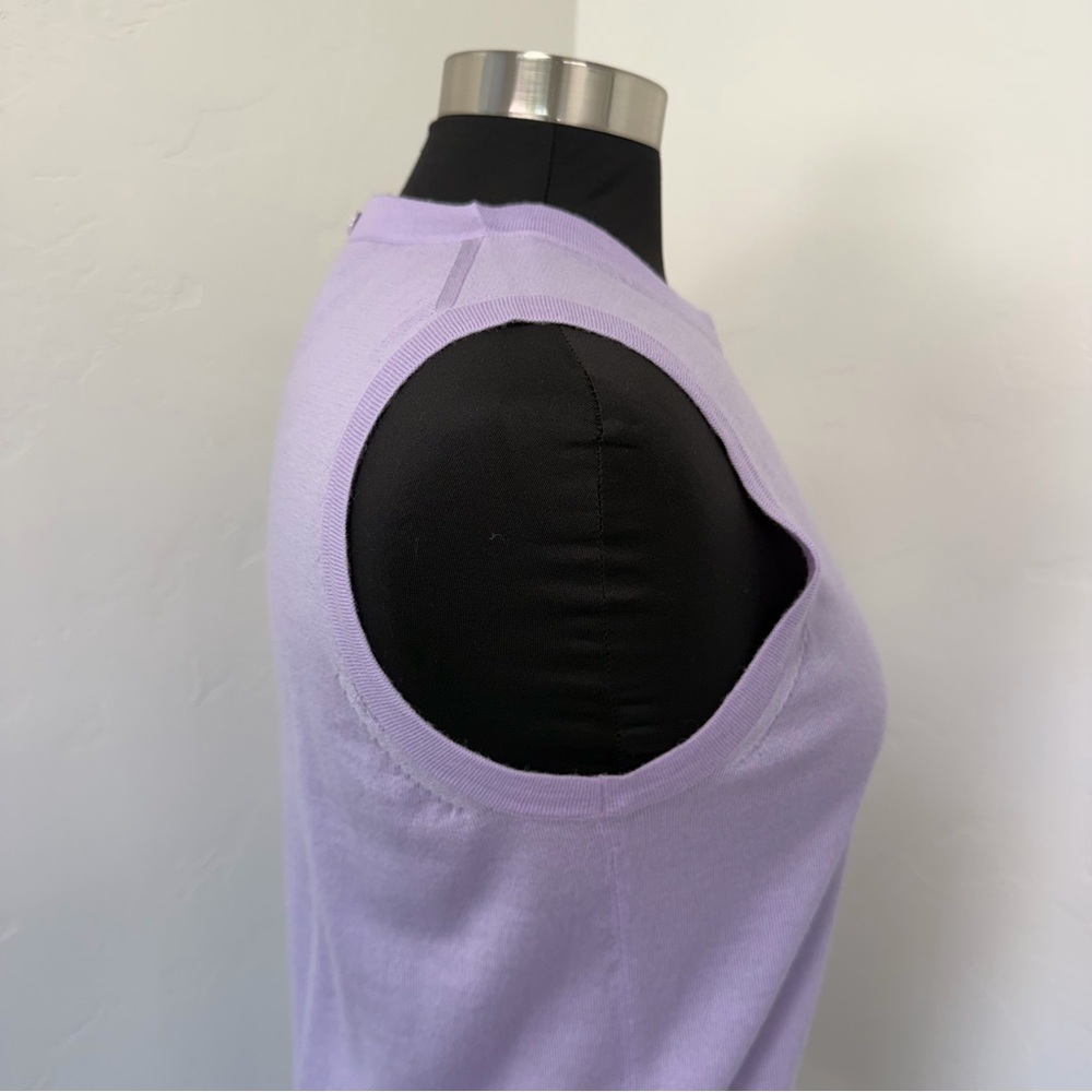 J. Crew Lavender Merino Wool Sleeveless Tank Top Size S - Picture 6 of 11